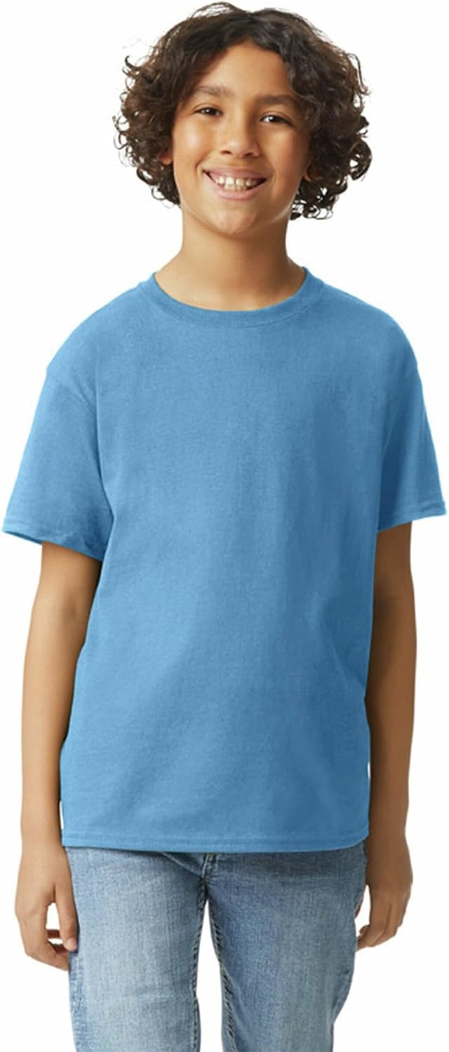 image:imageGildan Youth Ultra Cotton TShirt Style G2000B MultipackCarolina Blue