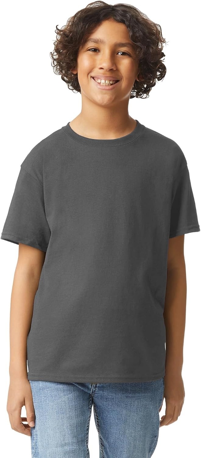 image:imageGildan Youth Ultra Cotton TShirt Style G2000B MultipackCharcoal