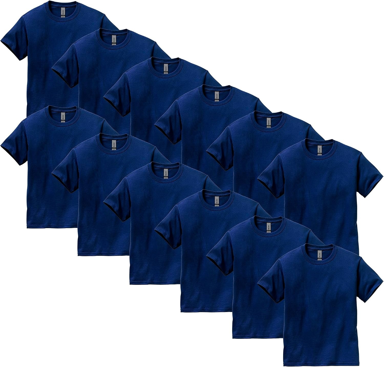 image:imageGildan Youth Ultra Cotton TShirt Style G2000B MultipackNavy
