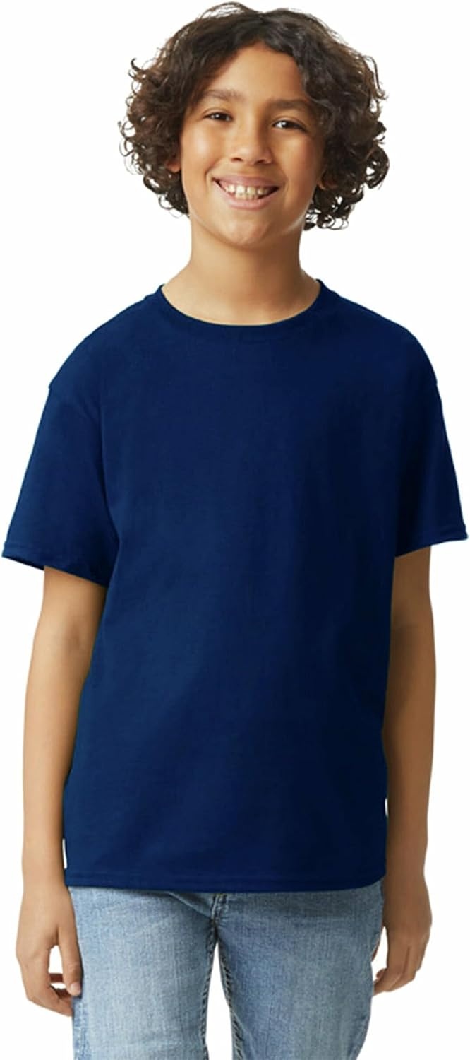 image:imageGildan Youth Ultra Cotton TShirt Style G2000B MultipackNavy