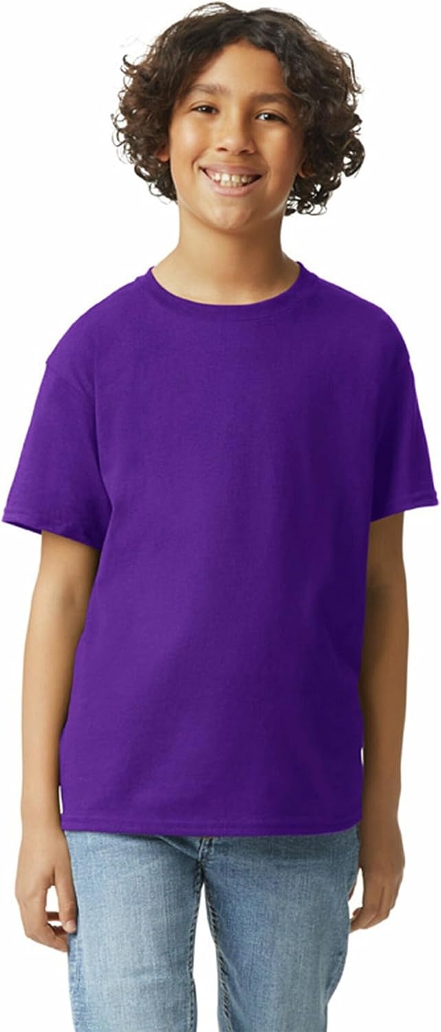 image:imageGildan Youth Ultra Cotton TShirt Style G2000B MultipackPurple