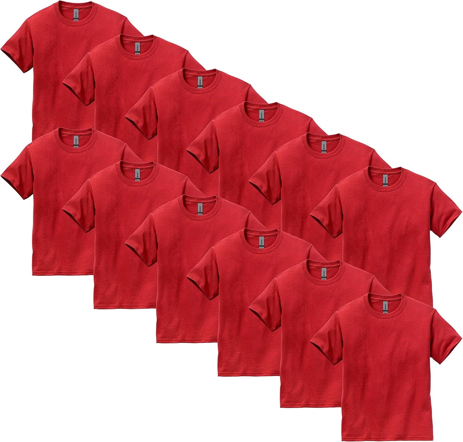 image:imageGildan Youth Ultra Cotton TShirt Style G2000B MultipackRed