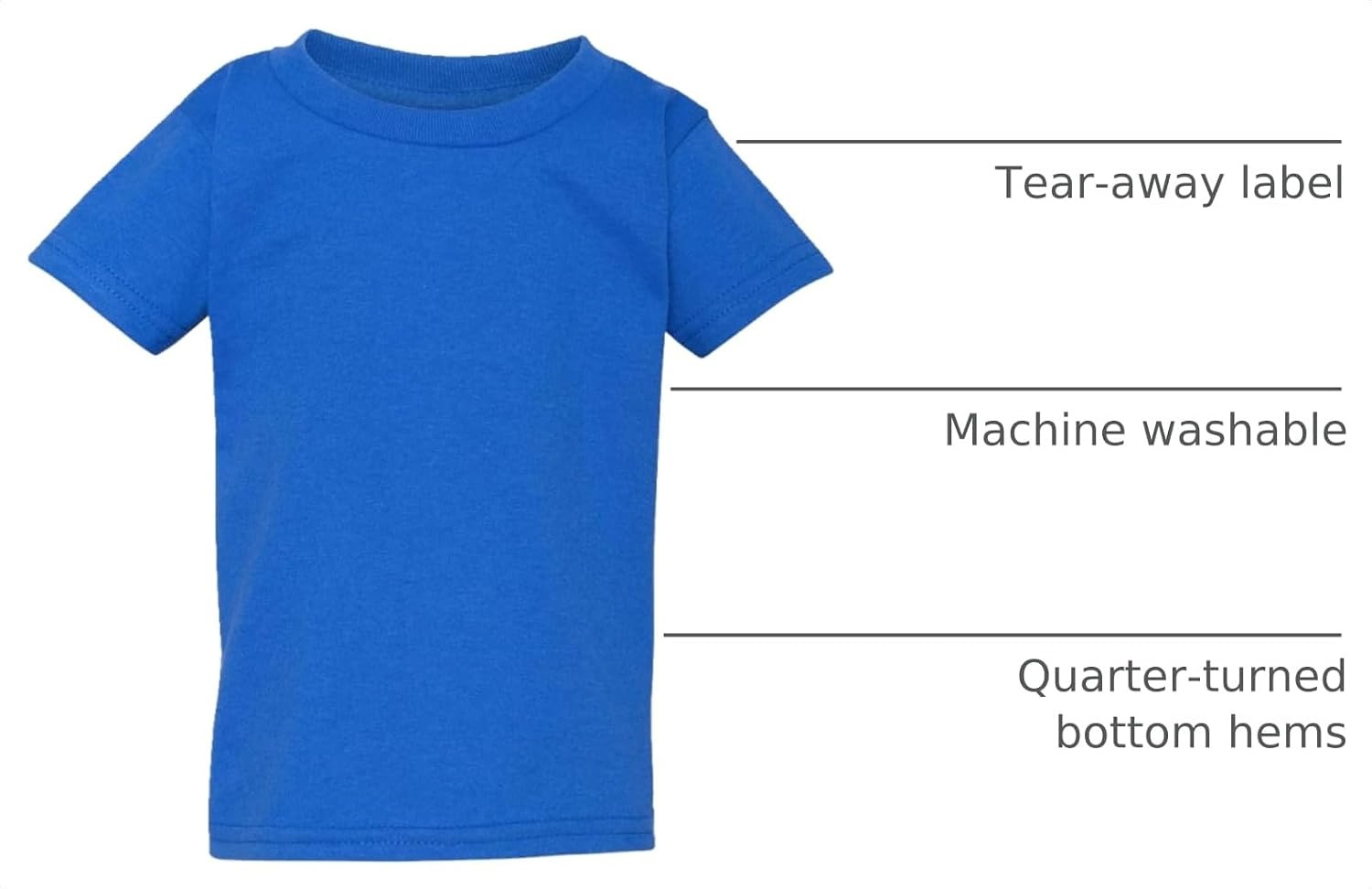 image:imageGildan Youth Ultra Cotton TShirt Style G2000B MultipackRoyal
