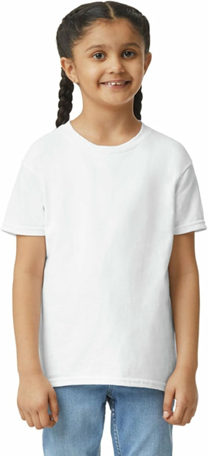 image:imageGildan Youth Ultra Cotton TShirt Style G2000B MultipackWhite 2pack