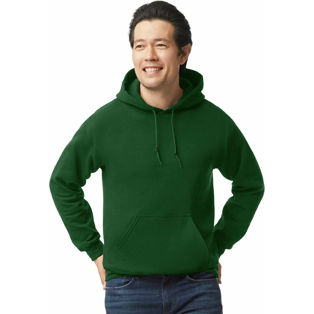 image:imageGildan Adult Fleece Hoodie Sweatshirt Style G18500 MultipackForest Green