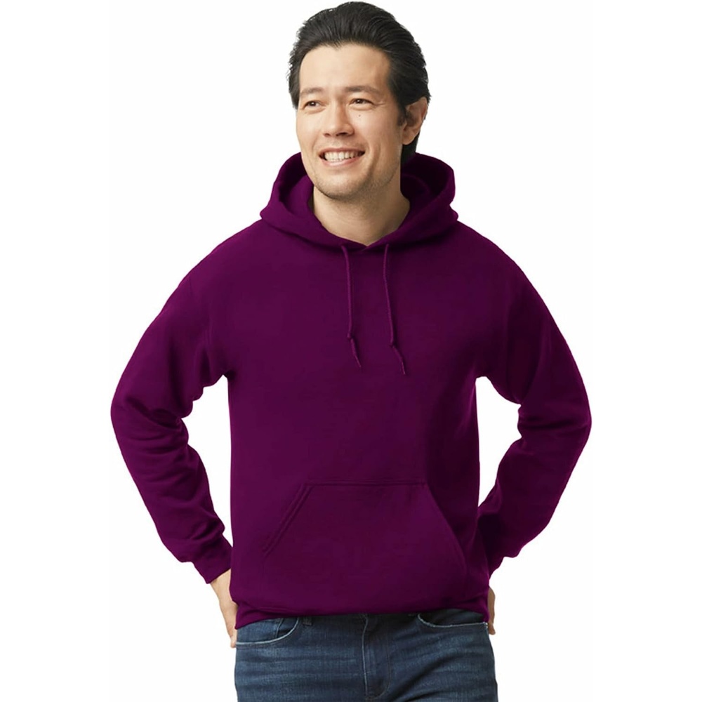 image:imageGildan Adult Fleece Hoodie Sweatshirt Style G18500 MultipackMaroon 1pack