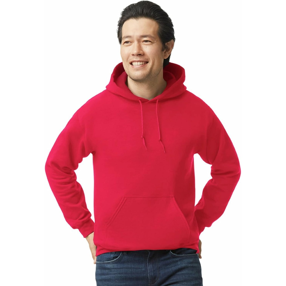 image:imageGildan Adult Fleece Hoodie Sweatshirt Style G18500 MultipackRed 1pack