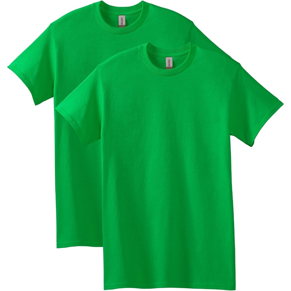 image:imageGildan Adult Heavy Cotton TShirt Style G5000Irish Green