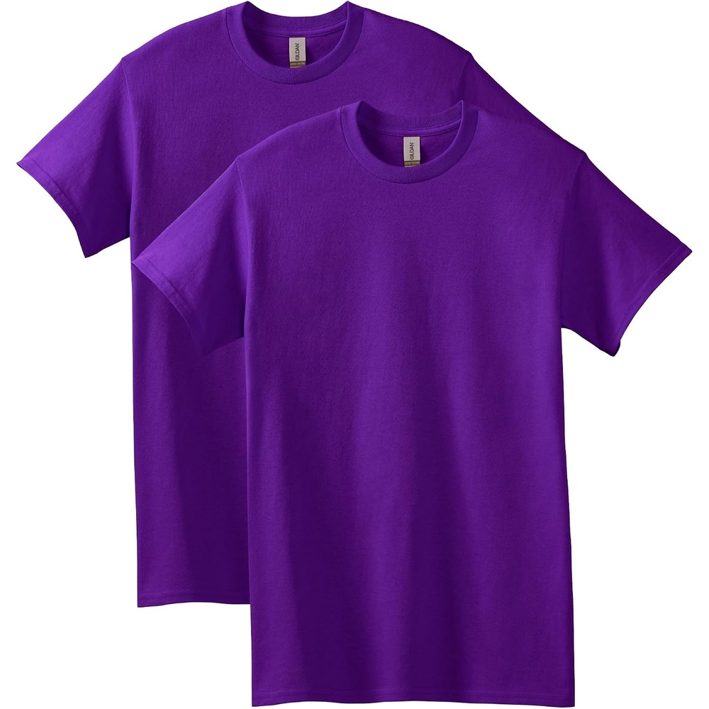image:imageGildan Adult Heavy Cotton TShirt Style G5000Purple