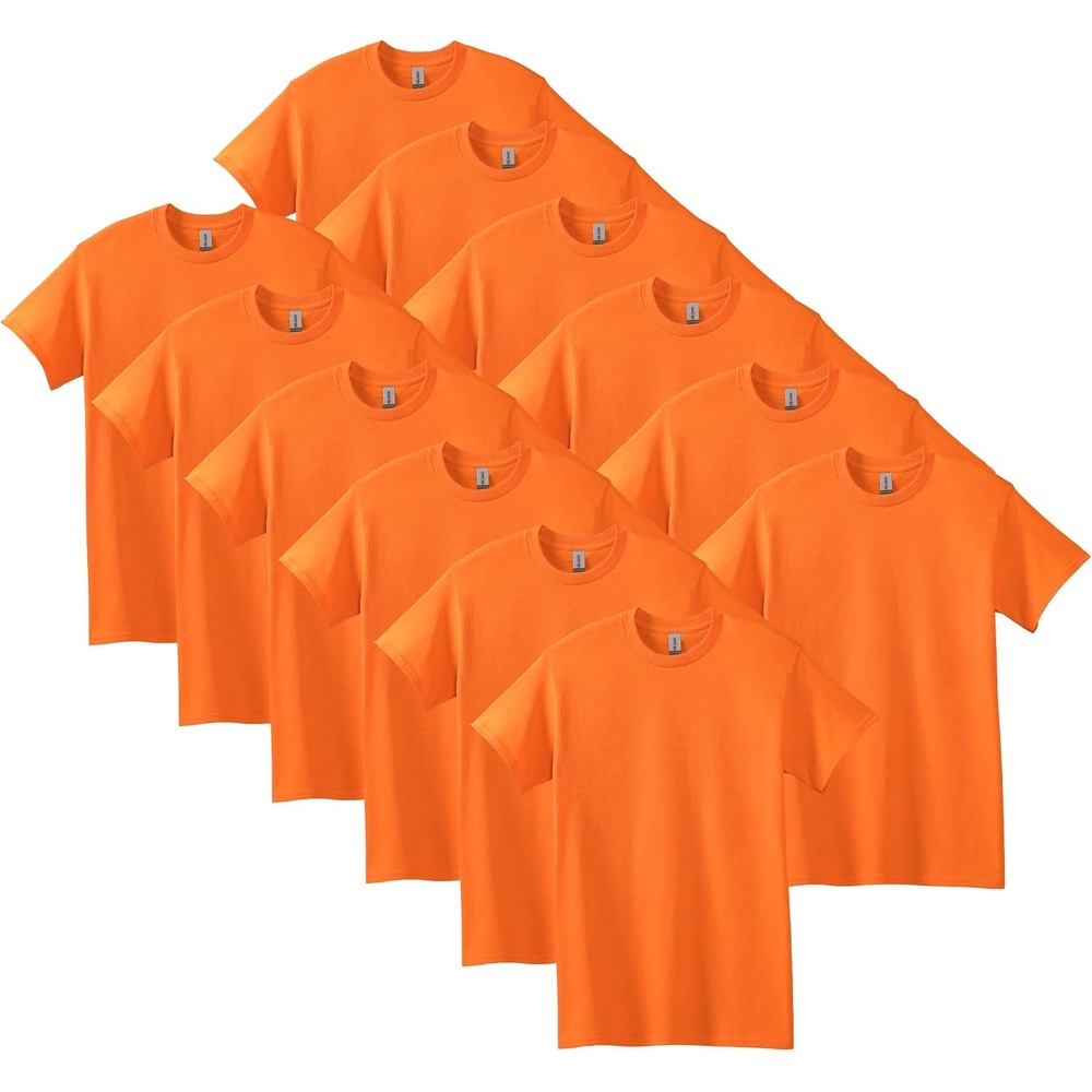 image:imageGildan Adult Heavy Cotton TShirt Style G5000S Orange 12pack