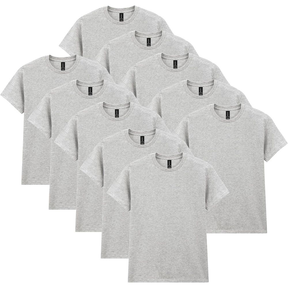 image:imageGildan Adult Heavy Cotton TShirt Style G5000Sport Grey 10pack