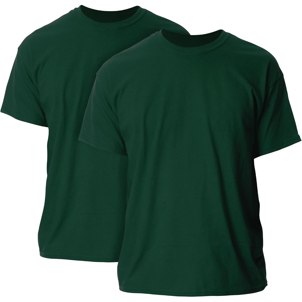 image:imageGildan Adult Ultra Cotton TShirt Style G2000 MultipackForest Green
