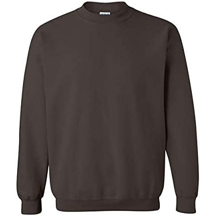 image:imageGildan Unisex Adult Fleece Crewneck Sweatshirt Style G18000 MultipackChocolate