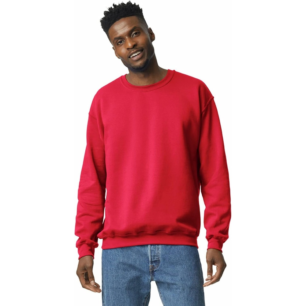 image:imageGildan Unisex Adult Fleece Crewneck Sweatshirt Style G18000 MultipackRed 36pack
