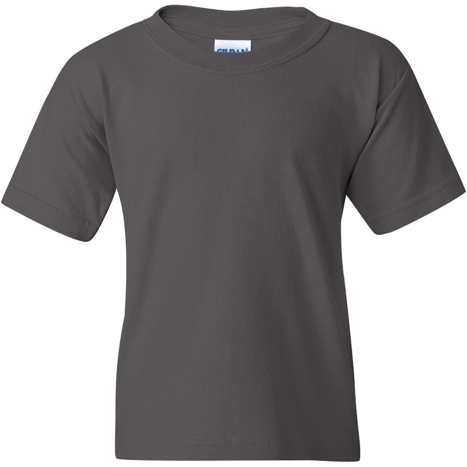image:imageGildan UnisexChild Gildan Youth Heavy Cotton TShirt Style G5000b 2PackCharcoal