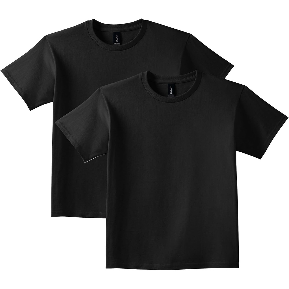 image:imageGildan Youth Ultra Cotton TShirt Style G2000B MultipackBlack