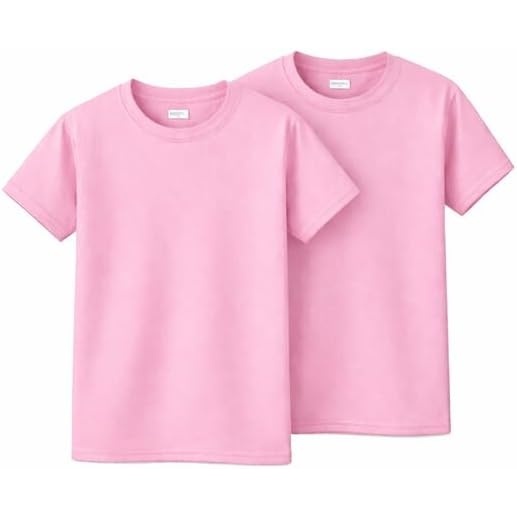 image:imageGildan Youth Ultra Cotton TShirt Style G2000B MultipackLight Pink 2pack