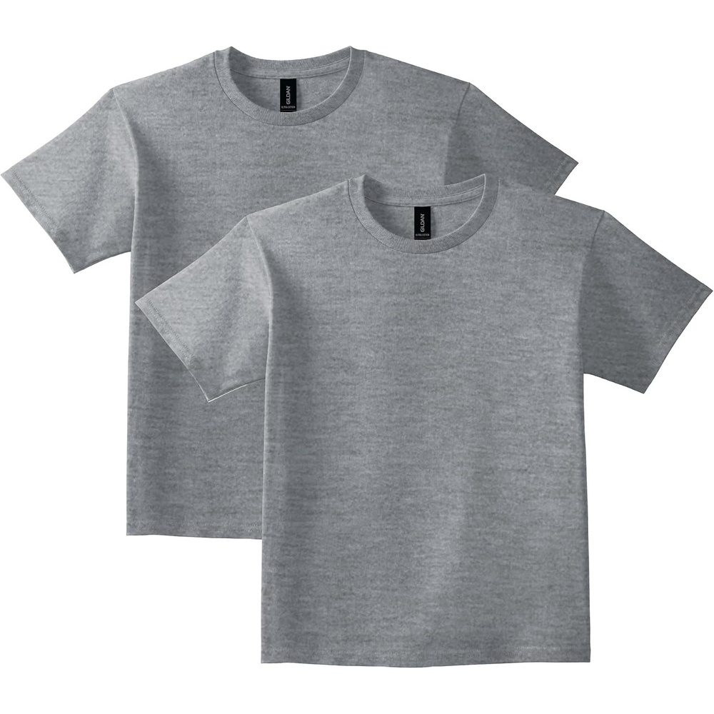 image:imageGildan Youth Ultra Cotton TShirt Style G2000B MultipackSport Grey 2pack