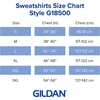 Gildan Adult Fleece Hoodie Sweatshirt, Style G18500, Multipack(Ash)