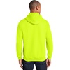 Gildan Adult Fleece Hoodie Sweatshirt, Style G18500, Multipack(Safety Green)
