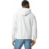 Gildan Adult Fleece Hoodie Sweatshirt, Style G18500, Multipack(White (1-pack))