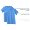 Gildan Adult Heavy Cotton T-Shirt, Style G5000(Carolina Blue)