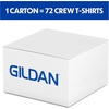 Gildan Adult Heavy Cotton T-Shirt, Style G5000(Dark Heather (72-pack))