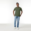 Gildan Adult Heavy Cotton T-Shirt, Style G5000(Military Green)