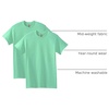 Gildan Adult Heavy Cotton T-Shirt, Style G5000(Mint Green)