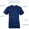 Gildan Adult Heavy Cotton T-Shirt, Style G5000(Navy (36-pack))