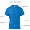 Gildan Adult Heavy Cotton T-Shirt, Style G5000(Sapphire)