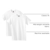 Gildan Adult Heavy Cotton T-Shirt, Style G5000(White)