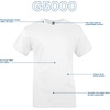 Gildan Adult Heavy Cotton T-Shirt, Style G5000(White (72-pack))