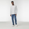 Gildan Adult Ultra Cotton Long Sleeve T-Shirt, Style G2400, Multipack(Ash Grey)