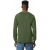 Gildan Adult Ultra Cotton Long Sleeve T-Shirt, Style G2400, Multipack(Military Green)
