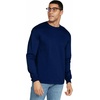 Gildan Adult Ultra Cotton Long Sleeve T-Shirt, Style G2400, Multipack(Navy)
