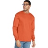 Gildan Adult Ultra Cotton Long Sleeve T-Shirt, Style G2400, Multipack(Orange)