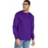Gildan Adult Ultra Cotton Long Sleeve T-Shirt, Style G2400, Multipack(Purple)