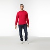 Gildan Adult Ultra Cotton Long Sleeve T-Shirt, Style G2400, Multipack(Red)