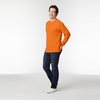 Gildan Adult Ultra Cotton Long Sleeve T-Shirt, Style G2400, Multipack(S. Orange (2-pack))