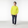 Gildan Adult Ultra Cotton Long Sleeve T-Shirt, Style G2400, Multipack(Safety Green)