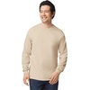 Gildan Adult Ultra Cotton Long Sleeve T-Shirt, Style G2400, Multipack(Sand)