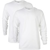 Gildan Adult Ultra Cotton Long Sleeve T-Shirt, Style G2400, Multipack(White)