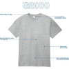 Gildan Adult Ultra Cotton T-Shirt, Style G2000, Multipack(Antique Irish Green)