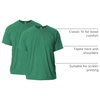 Gildan Adult Ultra Cotton T-Shirt, Style G2000, Multipack(Kelly Green)