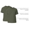 Gildan Adult Ultra Cotton T-Shirt, Style G2000, Multipack(Military Green)