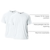 Gildan Adult Ultra Cotton T-Shirt, Style G2000, Multipack(White)