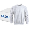 Gildan Unisex Adult Fleece Crewneck Sweatshirt, Style G18000, Multipack(Ash (36-pack))