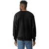 Gildan Unisex Adult Fleece Crewneck Sweatshirt, Style G18000, Multipack(Black)