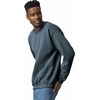 Gildan Unisex Adult Fleece Crewneck Sweatshirt, Style G18000, Multipack(Dark Heather)